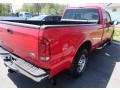 2005 Red Clearcoat Ford F250 Super Duty XLT SuperCab  photo #3