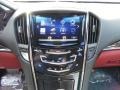 2013 Cadillac ATS Morello Red/Jet Black Accents Interior Controls Photo
