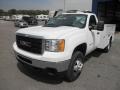 2013 Summit White GMC Sierra 3500HD Regular Cab Chassis  photo #3