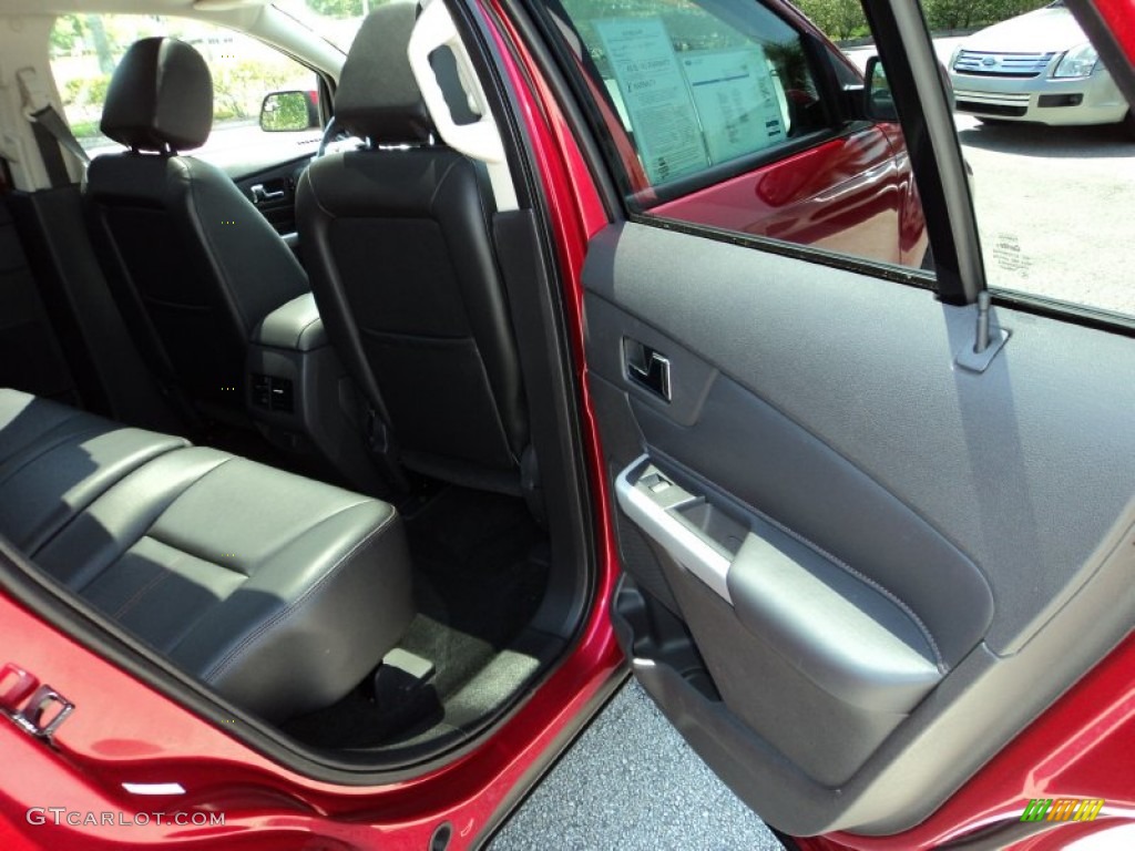 2012 Edge SEL AWD - Red Candy Metallic / Charcoal Black photo #22