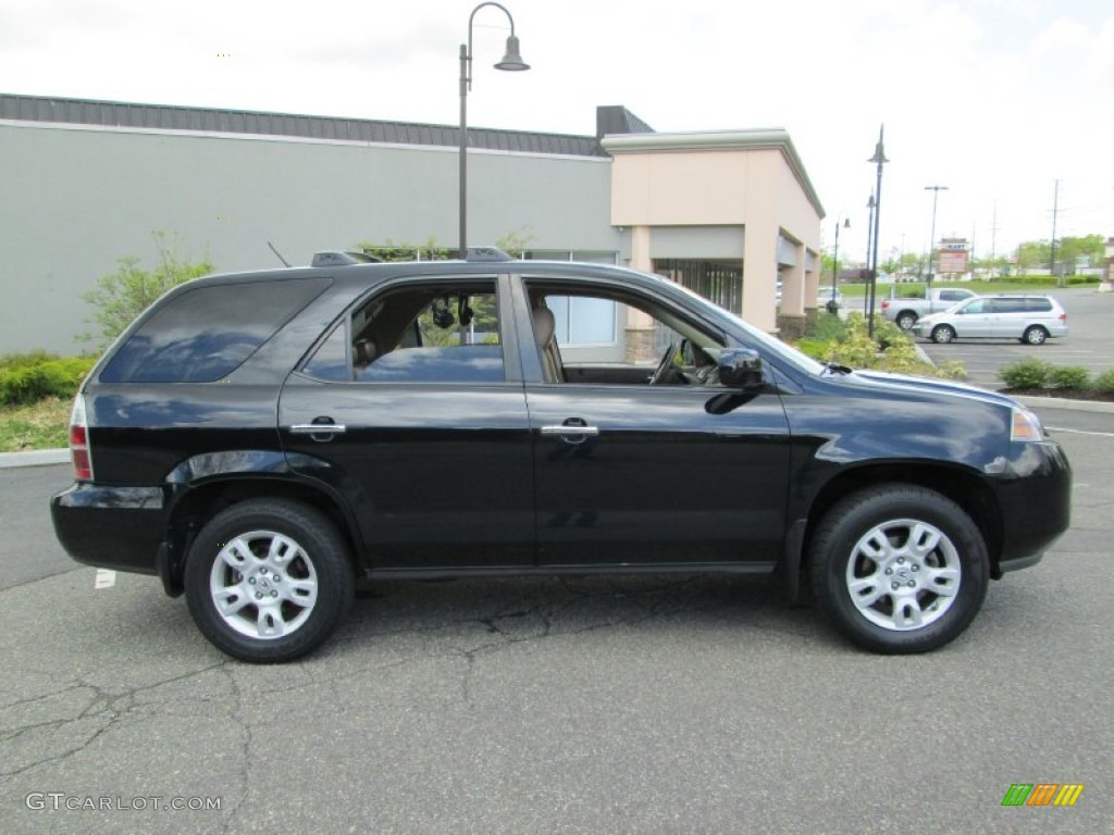 Nighthawk Black Pearl 2004 Acura MDX Standard MDX Model Exterior Photo #80866363