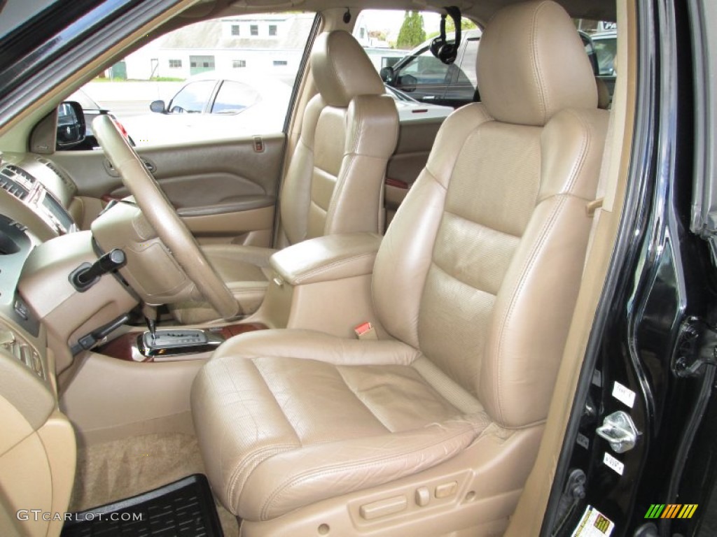 Saddle Interior 2004 Acura MDX Standard MDX Model Photo #80866456