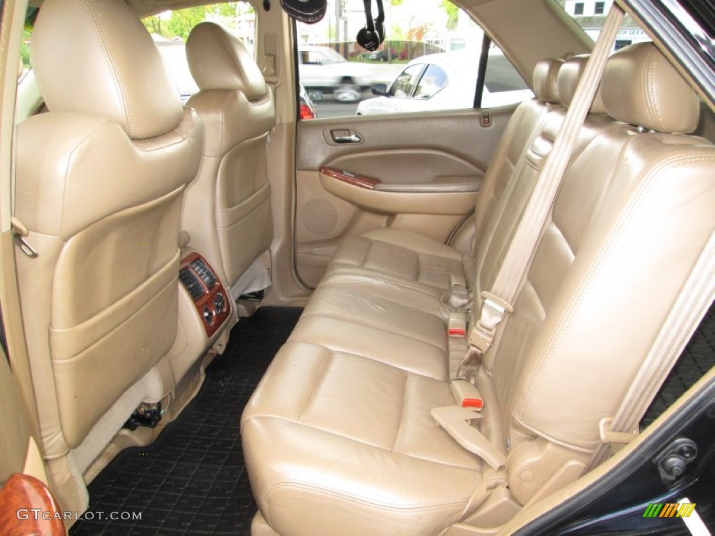 Saddle Interior 2004 Acura MDX Standard MDX Model Photo #80866561