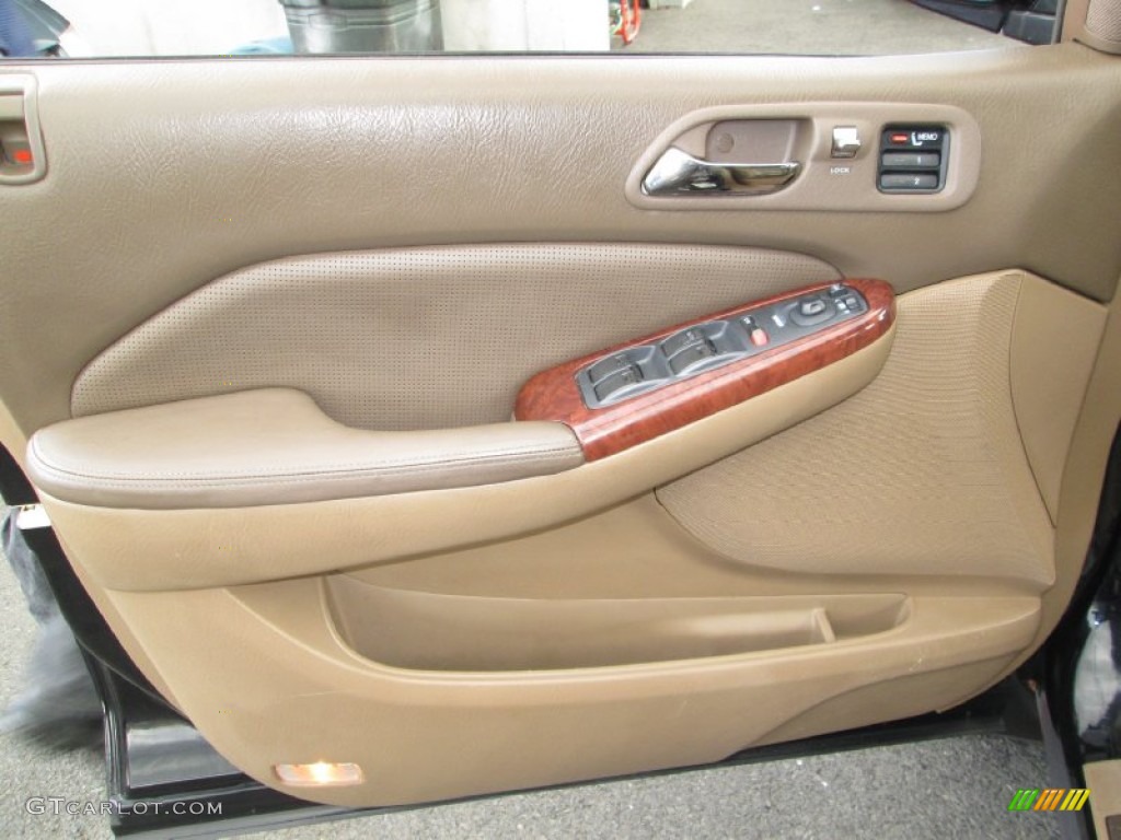 2004 Acura MDX Standard MDX Model Saddle Door Panel Photo #80866955