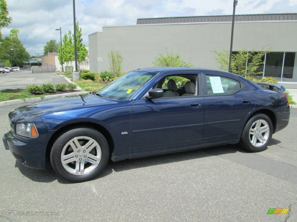 Midnight Blue Pearl Dodge Charger