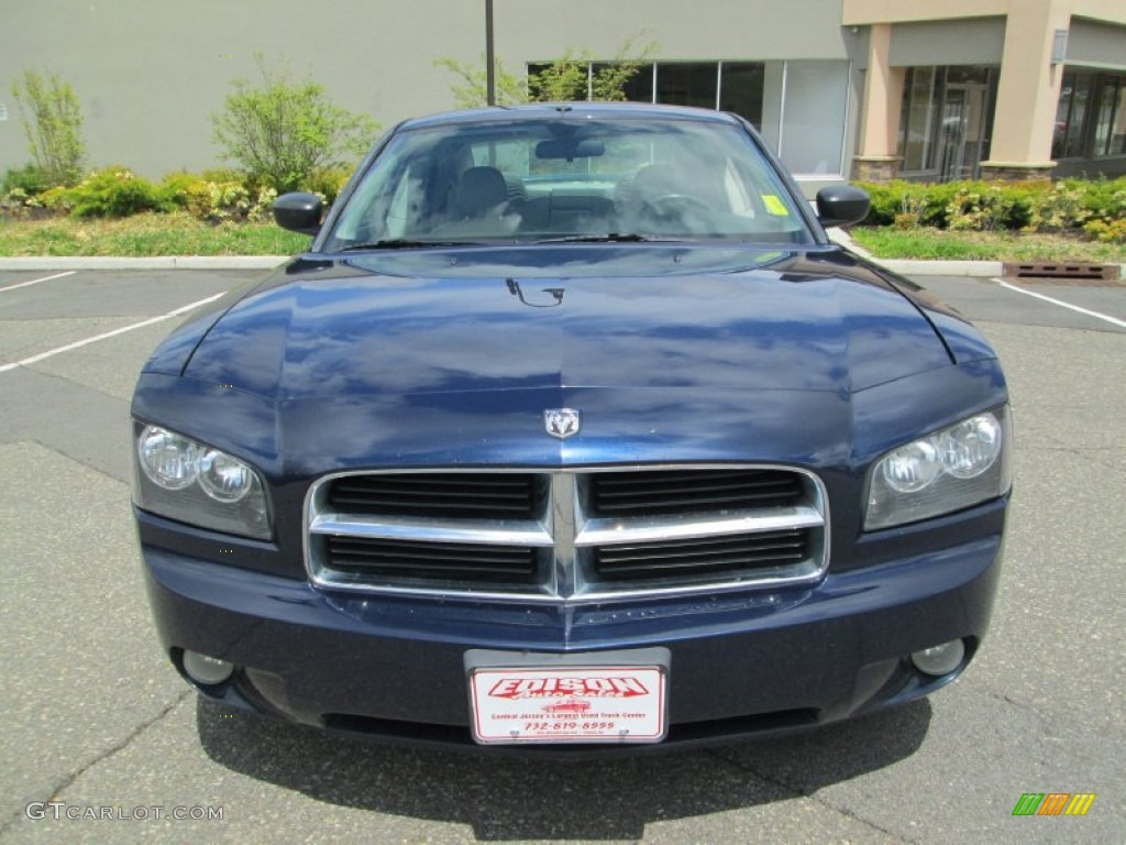 2006 Charger SXT - Midnight Blue Pearl / Dark Slate Gray/Light Graystone photo #11