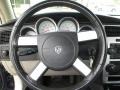 2006 Dodge Charger Dark Slate Gray/Light Graystone Interior Steering Wheel Photo