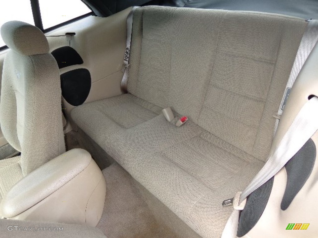 1999 Ford Mustang V6 Convertible Rear Seat Photo #80867767