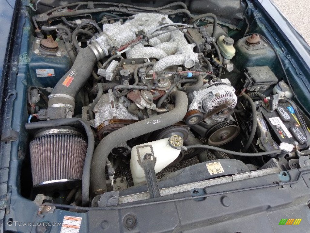 1999 Ford Mustang V6 Convertible Engine Photos