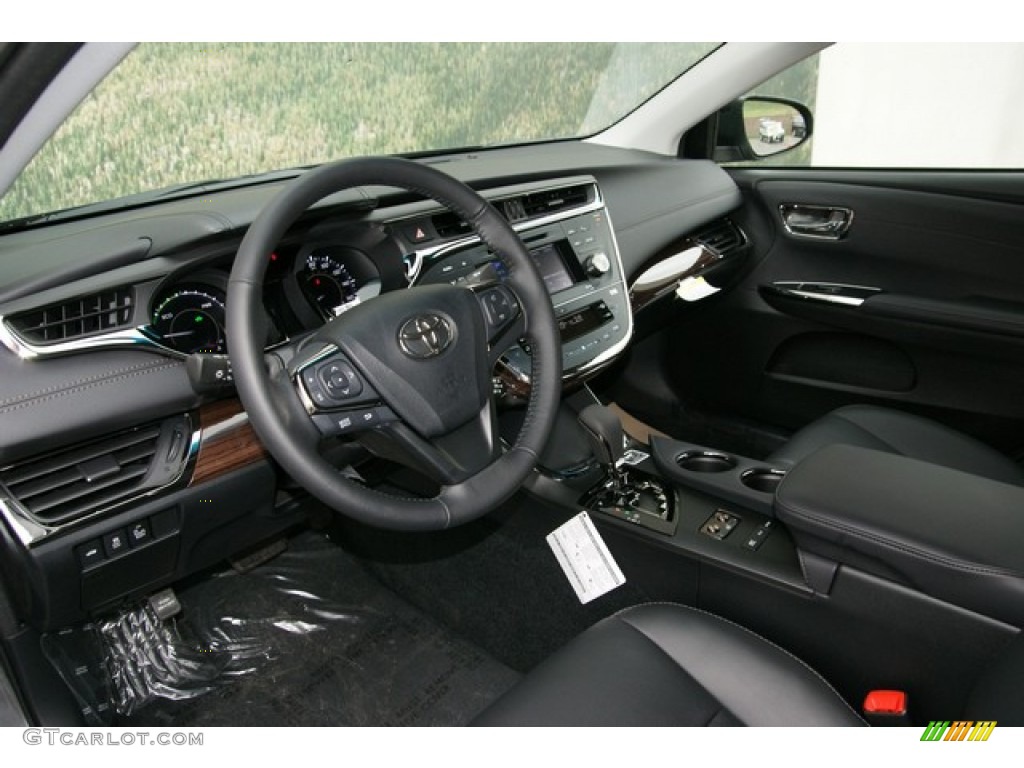 Black Interior 2013 Toyota Avalon Hybrid XLE Photo #80868188