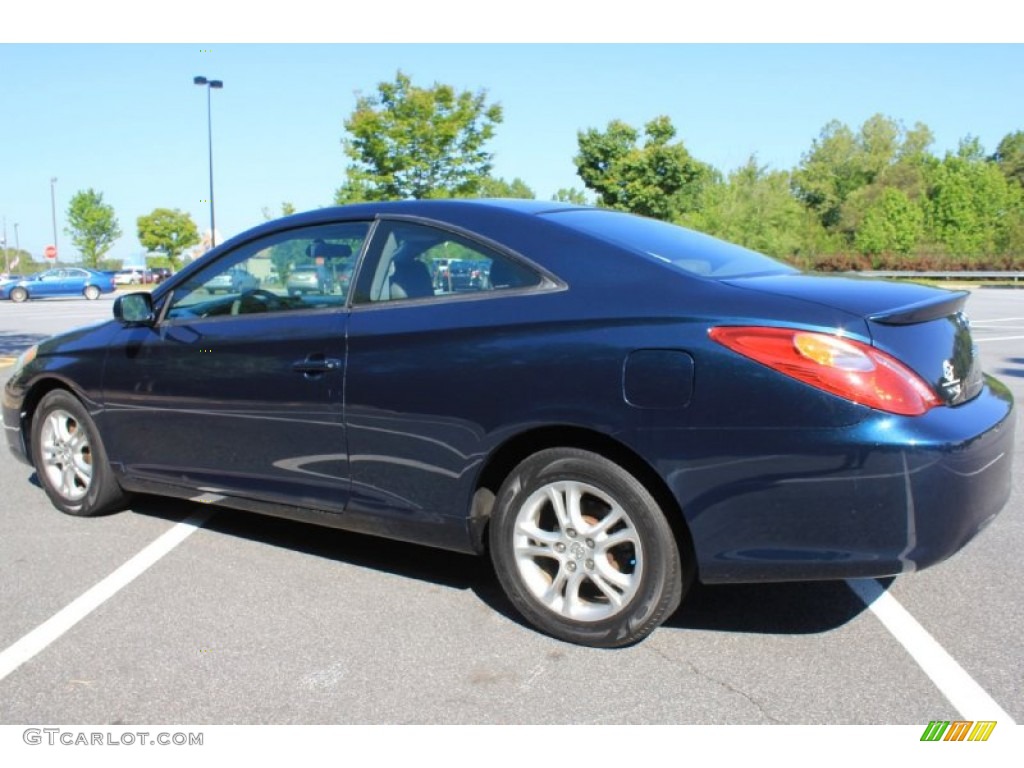 2006 Solara SE Coupe - Oceanus Blue Pearl / Dark Stone photo #7