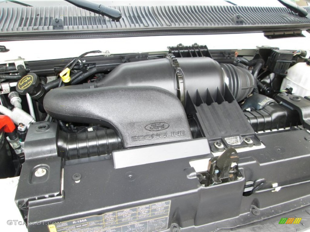 2007 Ford E Series Van E350 Super Duty XLT Passenger 5.4 Liter SOHC 16-Valve Triton V8 Engine Photo #80868493