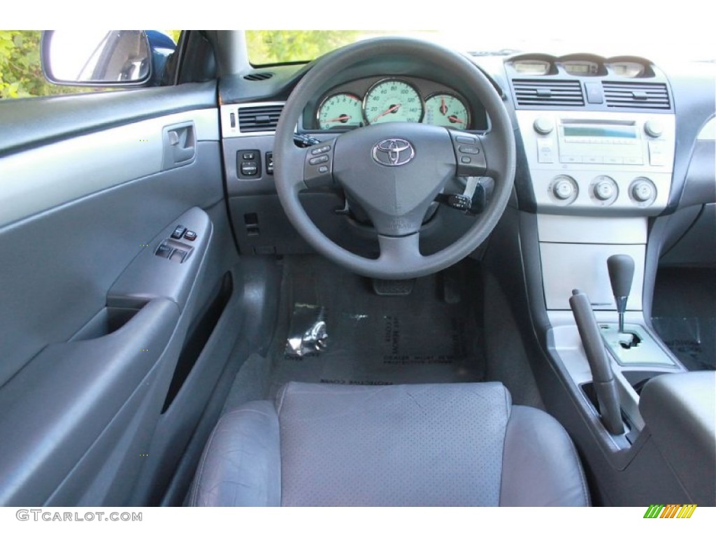 Dark Stone Interior 2006 Toyota Solara SE Coupe Photo #80868658