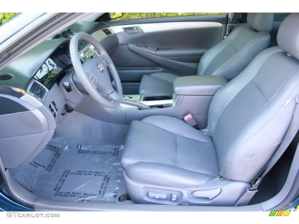 Dark Stone Interior 2006 Toyota Solara SE Coupe Photo #80868682