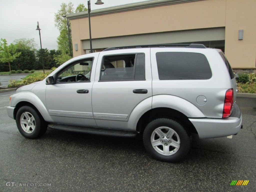 Brilliant Silver Metallic 2004 Dodge Durango SLT 4x4 Exterior Photo #80868702