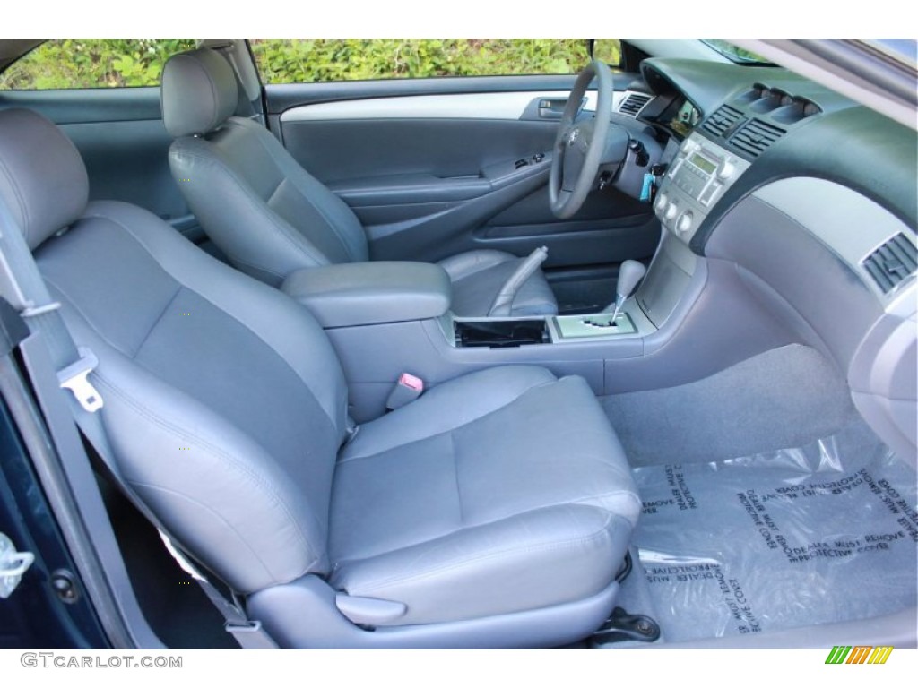 Dark Stone Interior 2006 Toyota Solara SE Coupe Photo #80868706