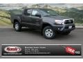 2013 Magnetic Gray Metallic Toyota Tacoma V6 SR5 Double Cab 4x4  photo #1