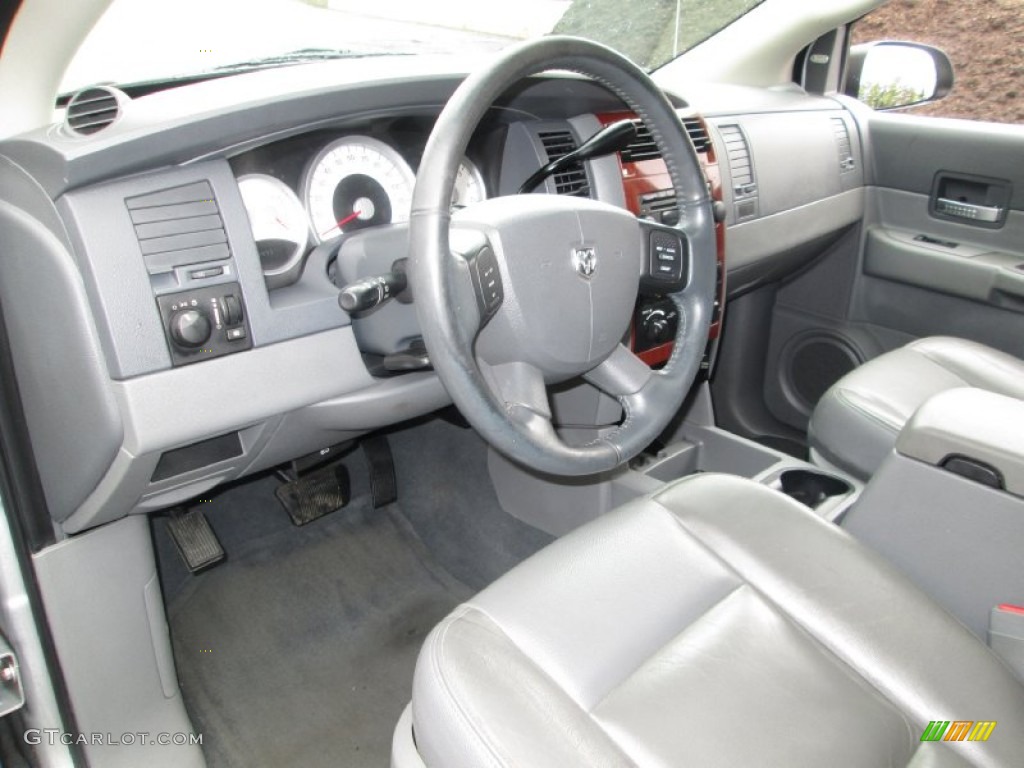 Medium Slate Gray Interior 2004 Dodge Durango SLT 4x4 Photo #80868967