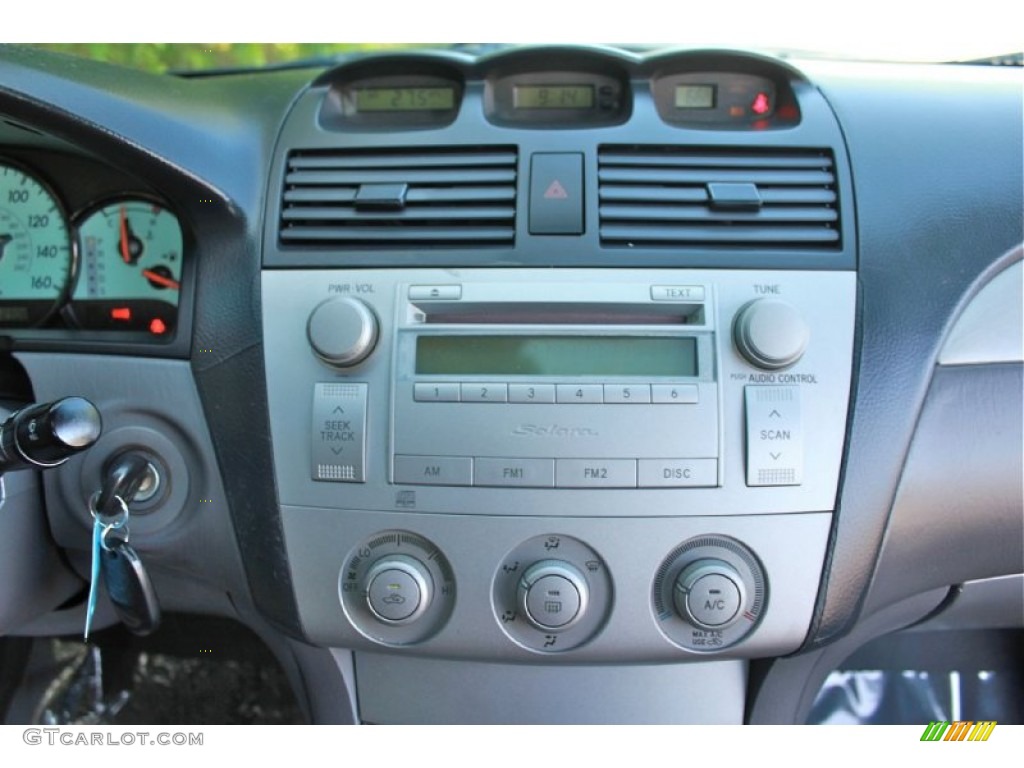 2006 Solara SE Coupe - Oceanus Blue Pearl / Dark Stone photo #31