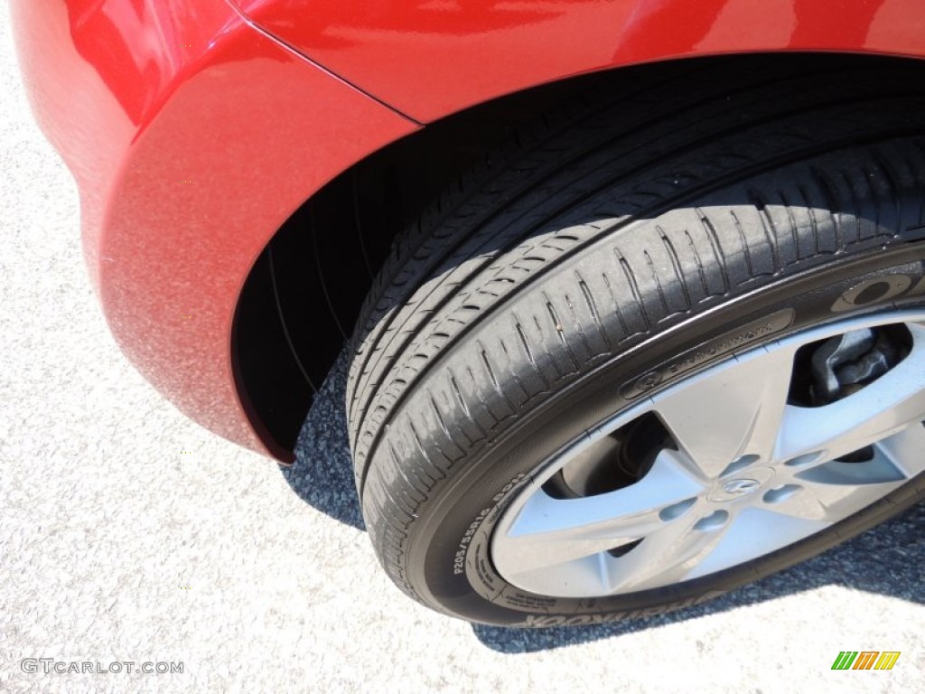 2012 Elantra GLS - Red Allure / Beige photo #17