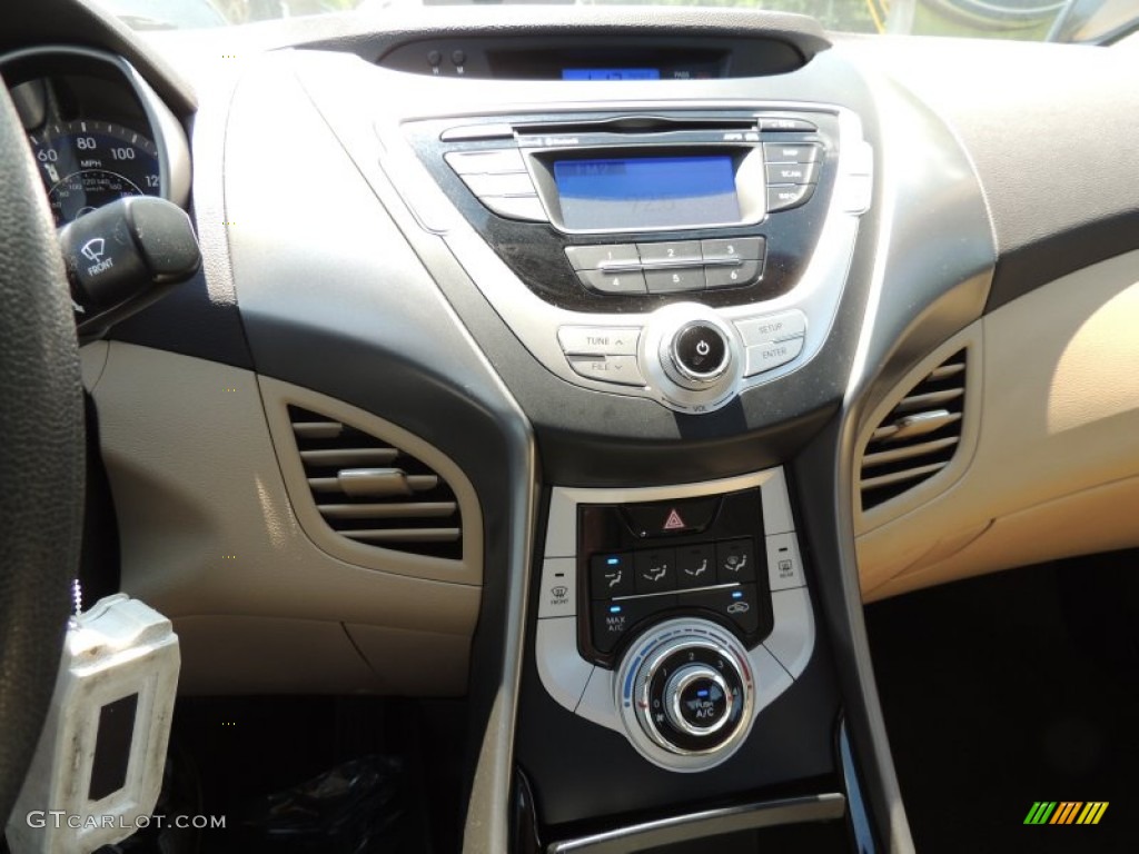 2012 Elantra GLS - Red Allure / Beige photo #20