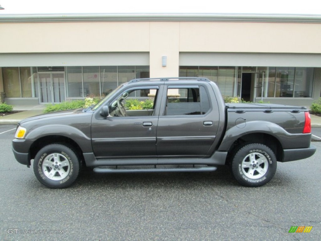 2005 Explorer Sport Trac XLT 4x4 - Dark Stone Metallic / Medium Pebble photo #1