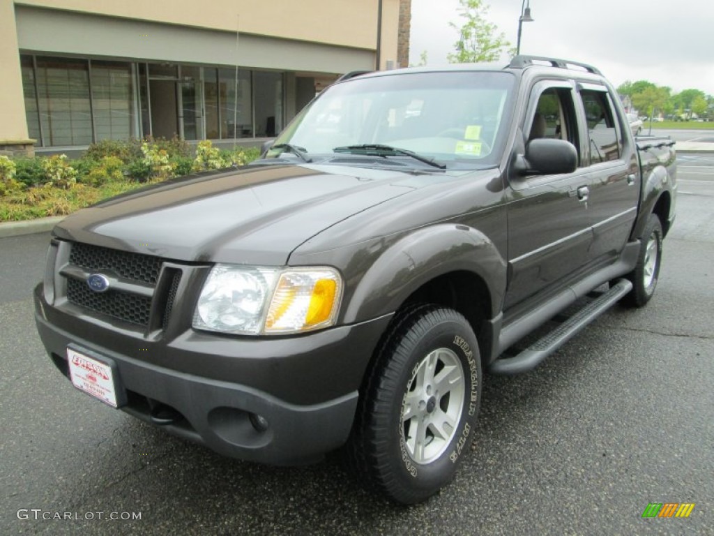 2005 Explorer Sport Trac XLT 4x4 - Dark Stone Metallic / Medium Pebble photo #2