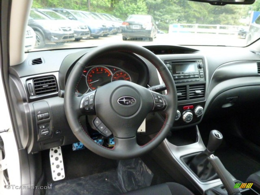 2013 Subaru Impreza WRX 4 Door WRX Carbon Black Dashboard Photo #80869604