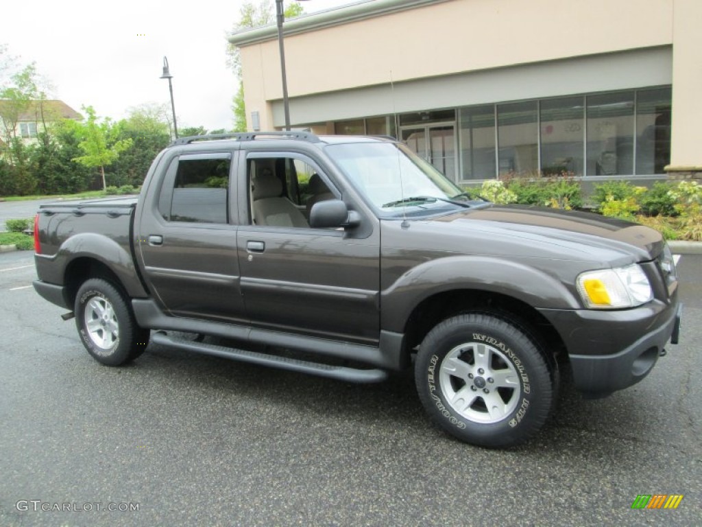 2005 Explorer Sport Trac XLT 4x4 - Dark Stone Metallic / Medium Pebble photo #11