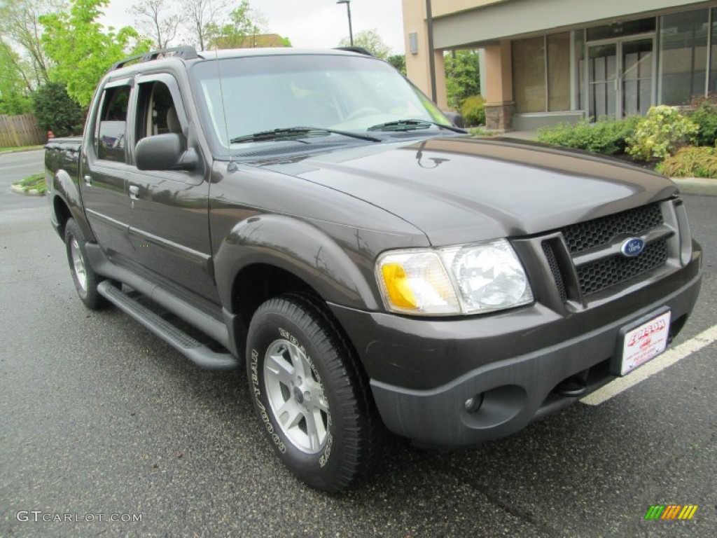2005 Explorer Sport Trac XLT 4x4 - Dark Stone Metallic / Medium Pebble photo #12
