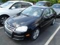 Black Uni 2009 Volkswagen Jetta TDI Sedan Exterior