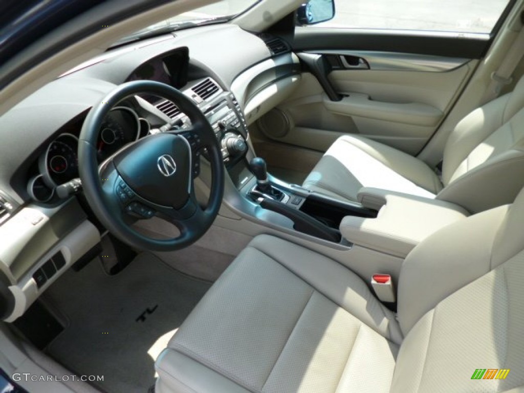 Parchment Interior 2009 Acura TL 3.5 Photo #80871475