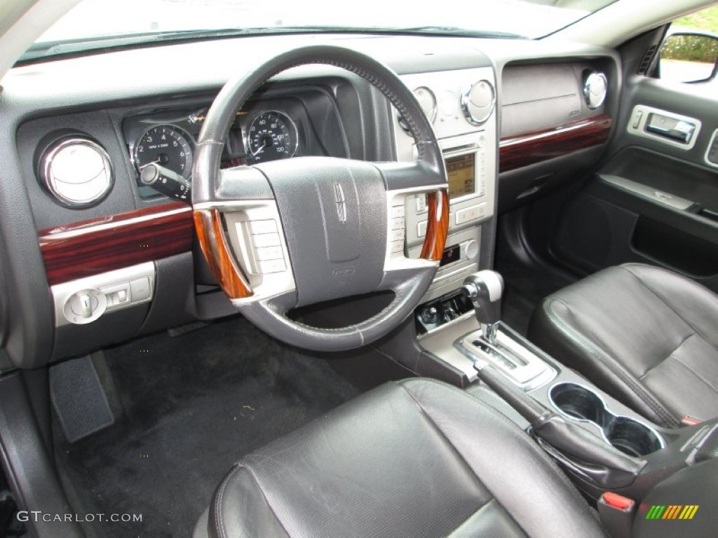 Dark Charcoal Interior 2007 Lincoln MKZ AWD Sedan Photo #80871484