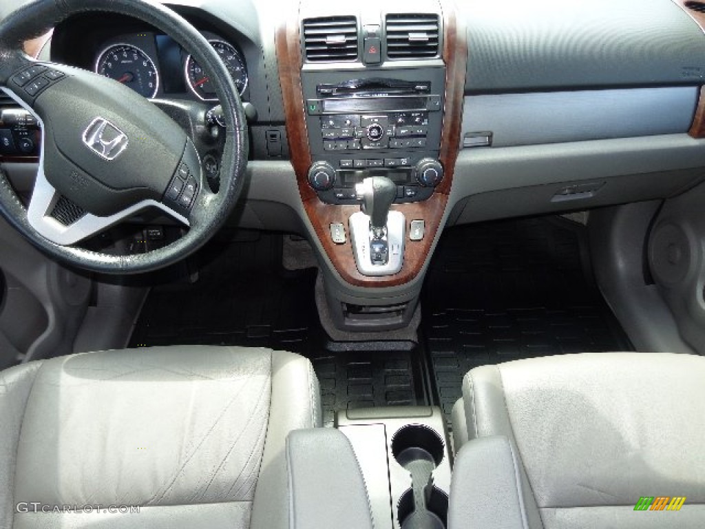 2010 Honda CR-V EX-L AWD Gray Dashboard Photo #80871581