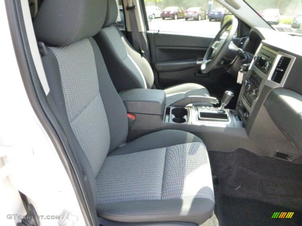 2008 Grand Cherokee Laredo 4x4 - Stone White / Dark Slate Gray photo #10