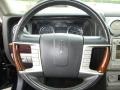 2007 Lincoln MKZ Dark Charcoal Interior Steering Wheel Photo
