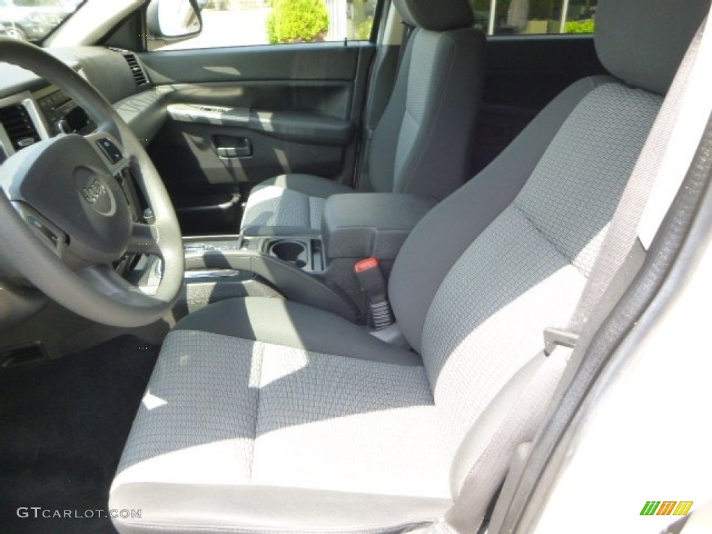 2008 Grand Cherokee Laredo 4x4 - Stone White / Dark Slate Gray photo #15