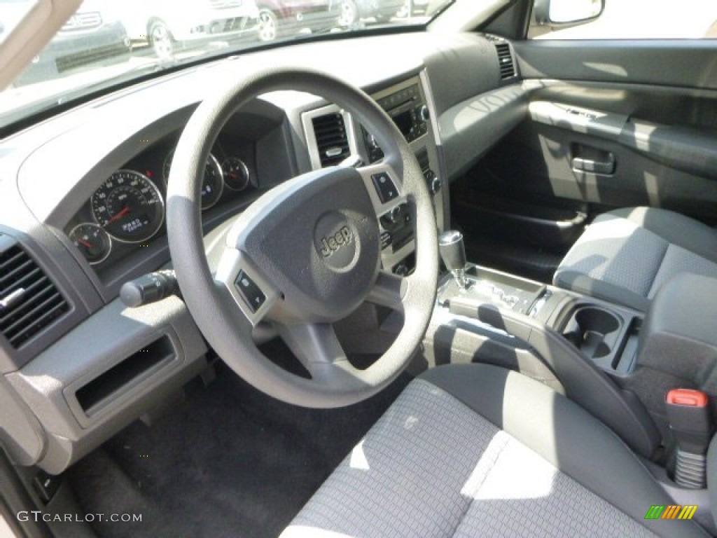 2008 Grand Cherokee Laredo 4x4 - Stone White / Dark Slate Gray photo #20
