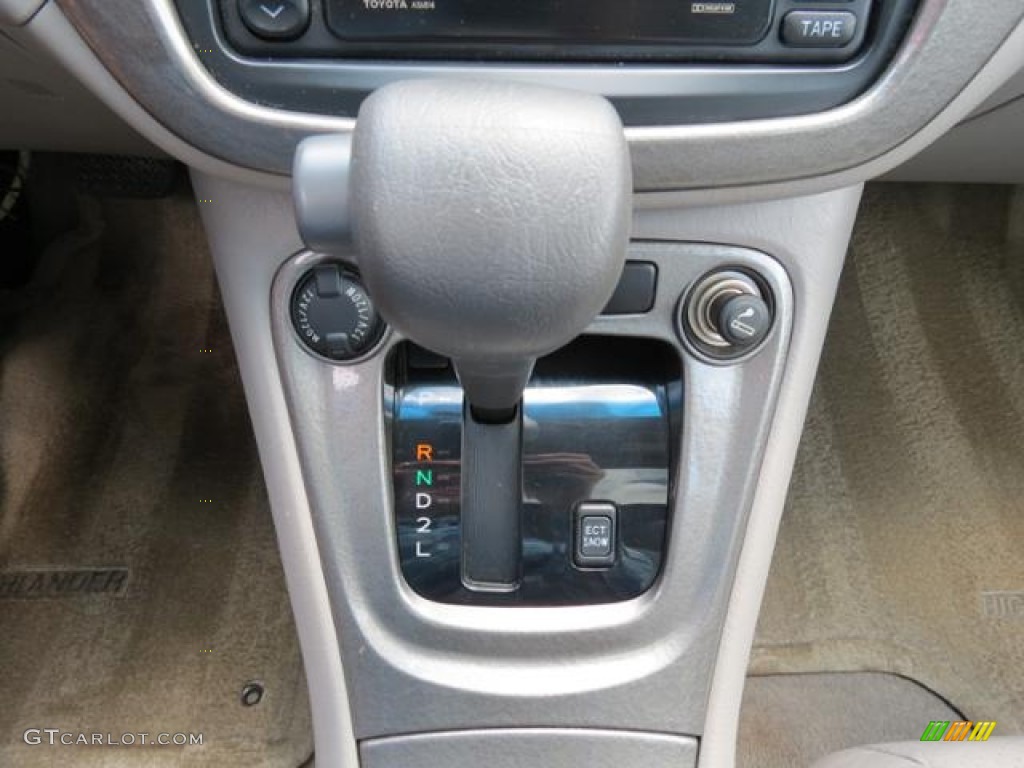 2002 Toyota Highlander V6 4WD Transmission Photos