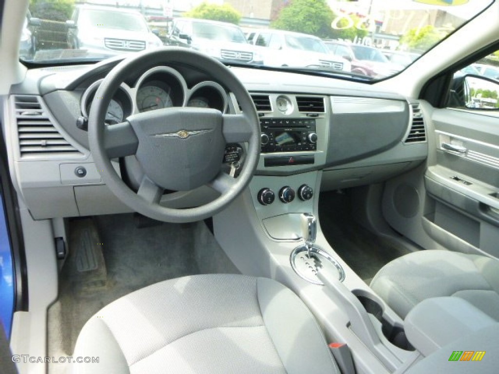 Dark Slate Gray/Light Slate Gray Interior 2007 Chrysler Sebring Touring Sedan Photo #80872371