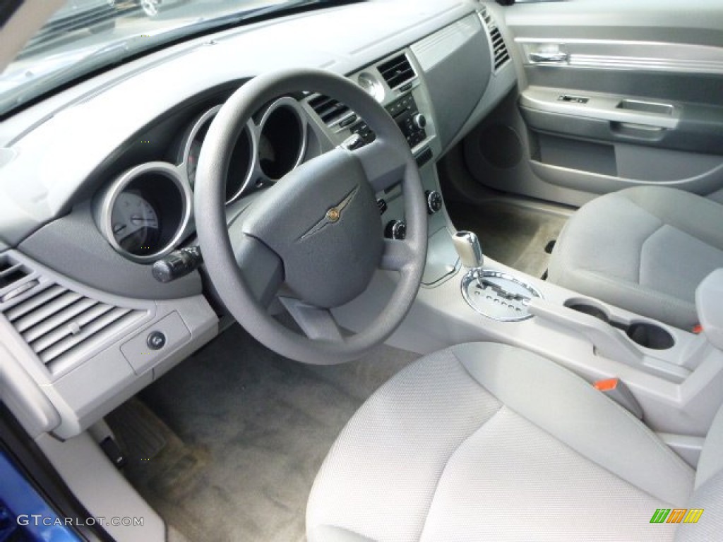 Dark Slate Gray/Light Slate Gray Interior 2007 Chrysler Sebring Touring Sedan Photo #80872465