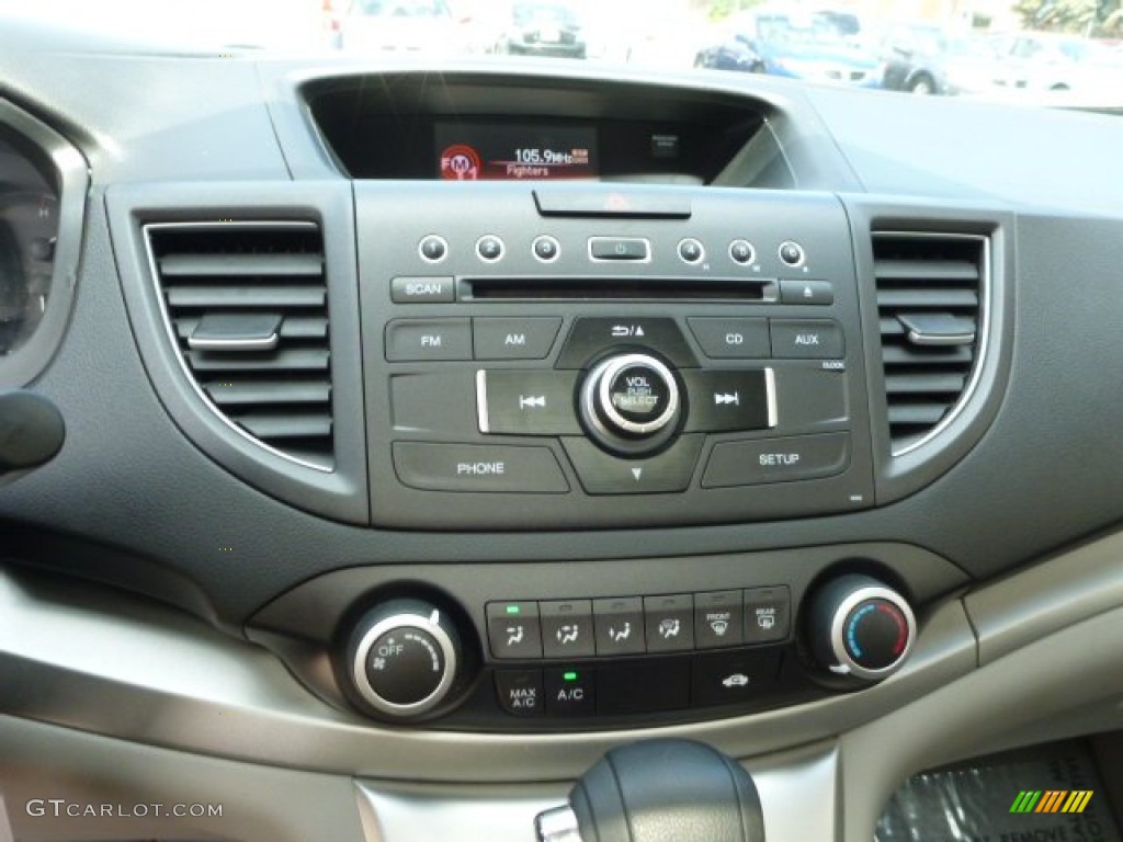 2012 CR-V EX 4WD - Basque Red Pearl II / Gray photo #10