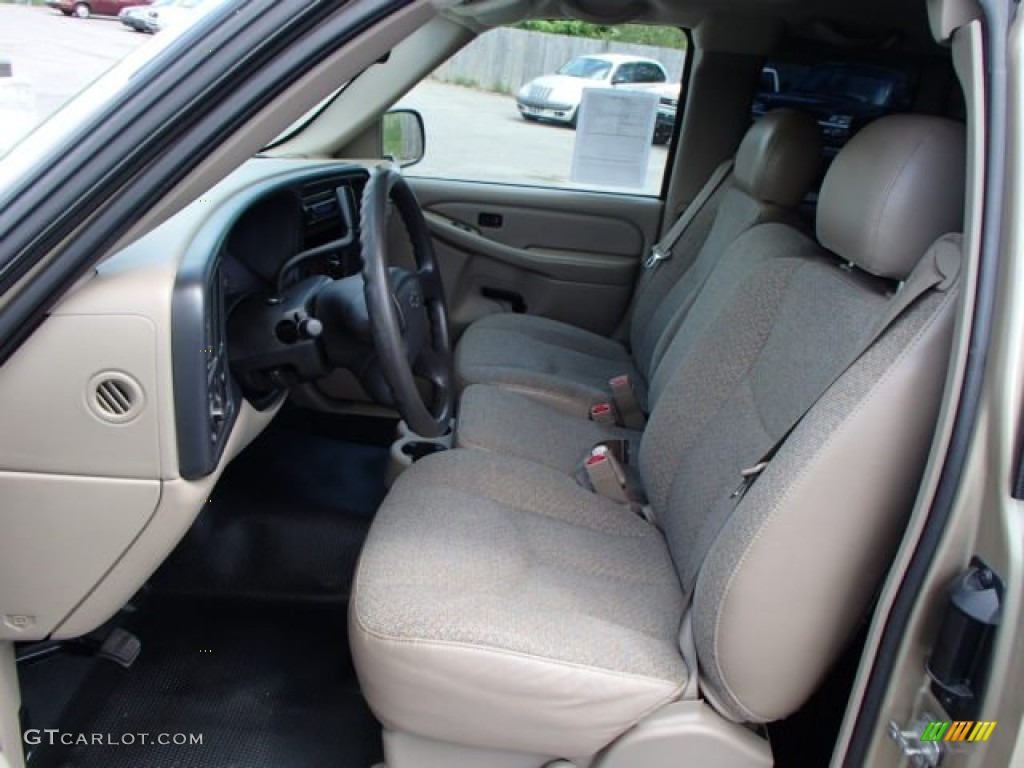 Tan Interior 2004 Chevrolet Silverado 1500 LS Extended Cab Photo #80873685