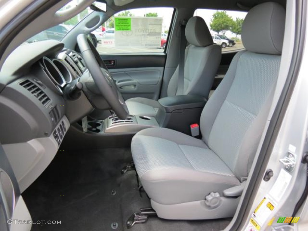 Graphite Interior 2013 Toyota Tacoma V6 SR5 Double Cab 4x4 Photo #80873998