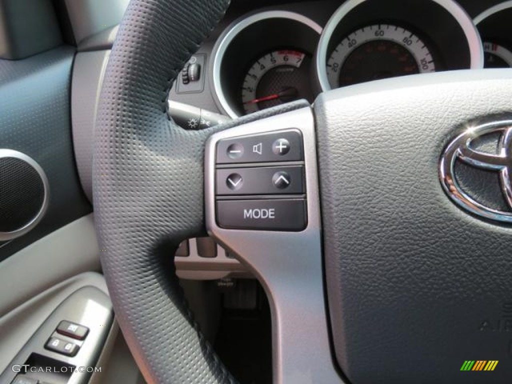 2013 Toyota Tacoma V6 SR5 Double Cab 4x4 Controls Photo #80874166