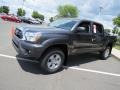 2013 Magnetic Gray Metallic Toyota Tacoma V6 Prerunner Double Cab  photo #3