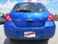 2012 Metallic Blue Nissan Versa 1.8 S Hatchback  photo #4