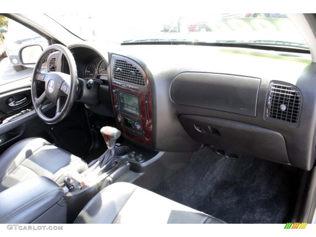 2009 9-7X 4.2i AWD - Diamond Silver Metallic / Carbon Black photo #9