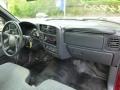 Graphite 2002 GMC Sonoma SL Regular Cab Dashboard