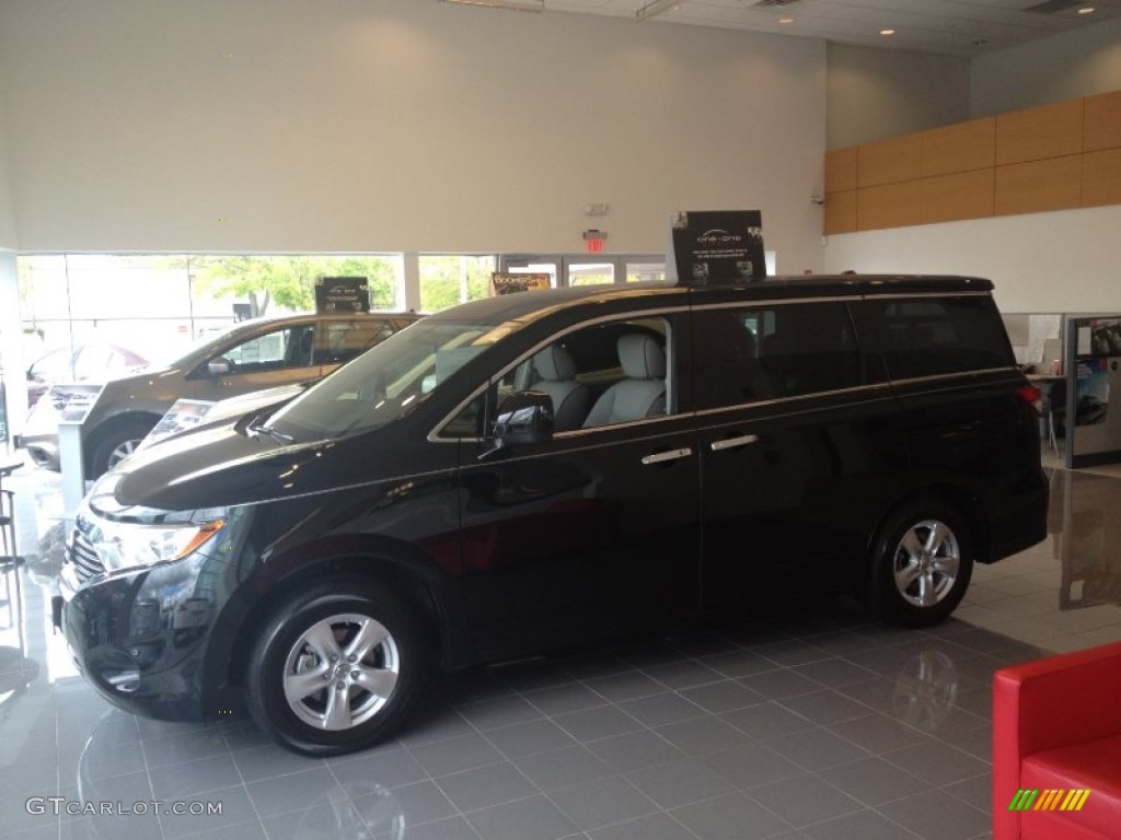 Super Black 2013 Nissan Quest 3.5 SV Exterior Photo #80875747